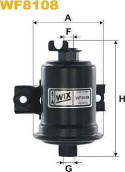 WIX Filters WF8108 - Polttoainesuodatin inparts.fi