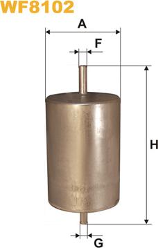 WIX Filters WF8102 - Polttoainesuodatin inparts.fi