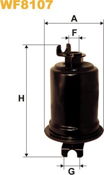 WIX Filters WF8107 - Polttoainesuodatin inparts.fi