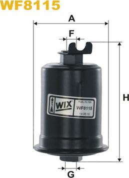 WIX Filters WF8115 - Polttoainesuodatin inparts.fi