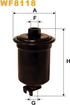 WIX Filters WF8118 - Polttoainesuodatin inparts.fi