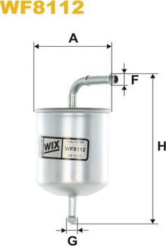 WIX Filters WF8112 - Polttoainesuodatin inparts.fi