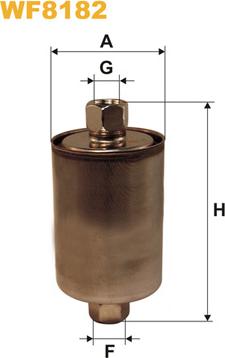 WIX Filters WF8182 - Polttoainesuodatin inparts.fi