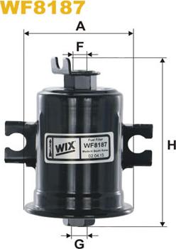 WIX Filters WF8187 - Polttoainesuodatin inparts.fi