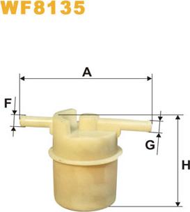 WIX Filters WF8135 - Polttoainesuodatin inparts.fi