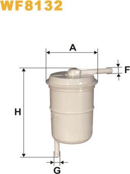 WIX Filters WF8132 - Polttoainesuodatin inparts.fi