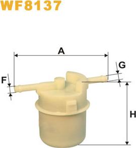 WIX Filters WF8137 - Polttoainesuodatin inparts.fi