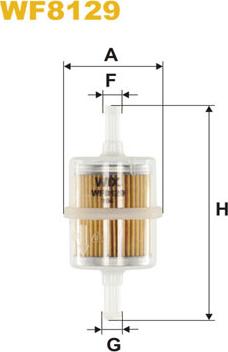 WIX Filters WF8129 - Polttoainesuodatin inparts.fi