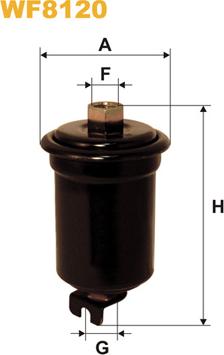 WIX Filters WF8120 - Polttoainesuodatin inparts.fi