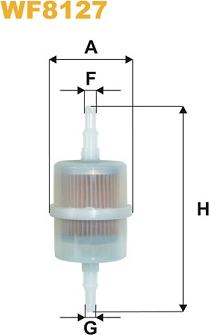 WIX Filters WF8127 - Polttoainesuodatin inparts.fi