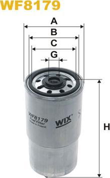 WIX Filters WF8179 - Polttoainesuodatin inparts.fi