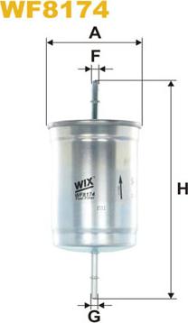 WIX Filters WF8174 - Polttoainesuodatin inparts.fi