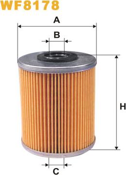 WIX Filters WF8178 - Polttoainesuodatin inparts.fi