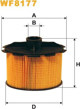 WIX Filters WF8177 - Polttoainesuodatin inparts.fi