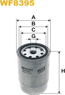 WIX Filters WF8395 - Polttoainesuodatin inparts.fi