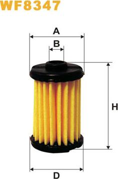 WIX Filters WF8347 - Polttoainesuodatin inparts.fi