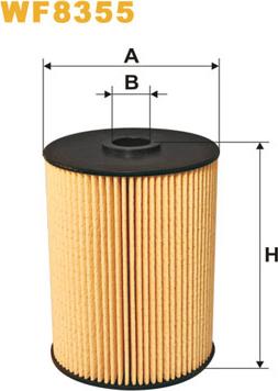 WIX Filters WF8355 - Polttoainesuodatin inparts.fi