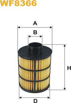 WIX Filters WF8366 - Polttoainesuodatin inparts.fi