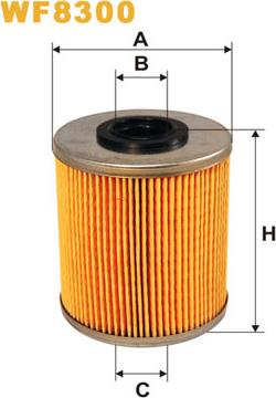 WIX Filters WF8300 - Polttoainesuodatin inparts.fi