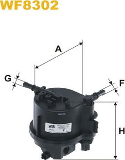 WIX Filters WF8302 - Polttoainesuodatin inparts.fi