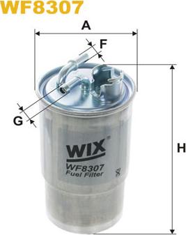 WIX Filters WF8307 - Polttoainesuodatin inparts.fi