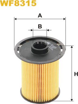 WIX Filters WF8315 - Polttoainesuodatin inparts.fi