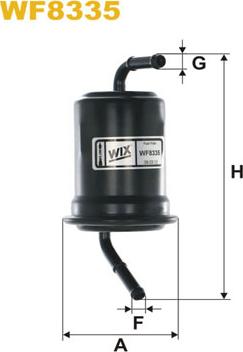 WIX Filters WF8335 - Polttoainesuodatin inparts.fi