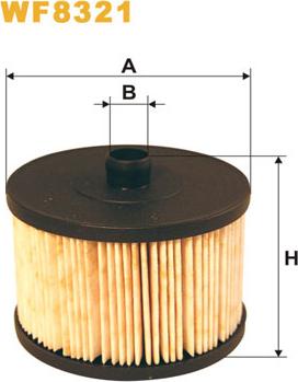 WIX Filters WF8321 - Polttoainesuodatin inparts.fi