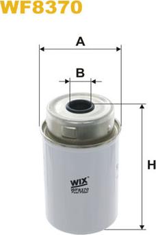 WIX Filters WF8370 - Polttoainesuodatin inparts.fi