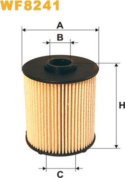 WIX Filters WF8241 - Polttoainesuodatin inparts.fi