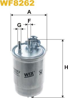 WIX Filters WF8262 - Polttoainesuodatin inparts.fi