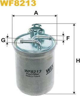 WIX Filters WF8213 - Polttoainesuodatin inparts.fi