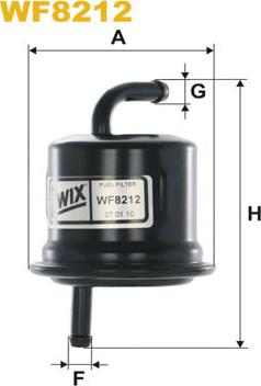 WIX Filters WF8212 - Polttoainesuodatin inparts.fi