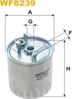 WIX Filters WF8239 - Polttoainesuodatin inparts.fi