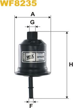 WIX Filters WF8235 - Polttoainesuodatin inparts.fi