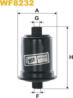 WIX Filters WF8232 - Polttoainesuodatin inparts.fi