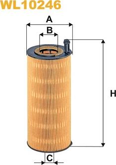 WIX Filters WL10246 - Öljynsuodatin inparts.fi