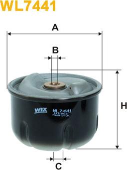 WIX Filters WL7441 - Öljynsuodatin inparts.fi