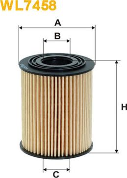 WIX Filters WL7458 - Öljynsuodatin inparts.fi