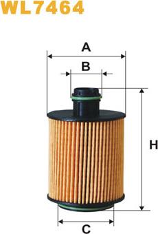 WIX Filters WL7464 - Öljynsuodatin inparts.fi