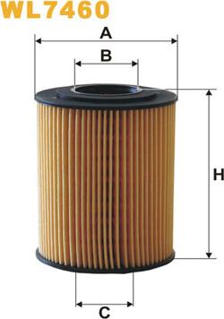 WIX Filters WL7460 - Öljynsuodatin inparts.fi