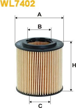 WIX Filters WL7402 - Öljynsuodatin inparts.fi