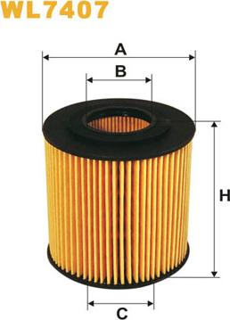 WIX Filters WL7407 - Öljynsuodatin inparts.fi