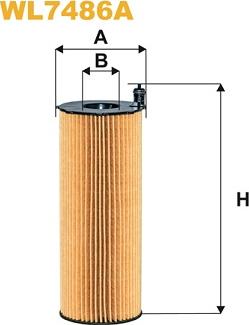 WIX Filters WL7486A - Öljynsuodatin inparts.fi