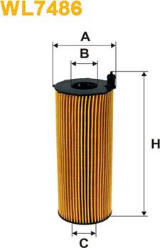 WIX Filters WL7486 - Öljynsuodatin inparts.fi