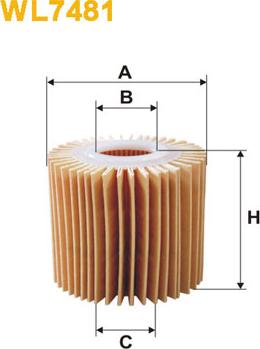 WIX Filters WL7481 - Öljynsuodatin inparts.fi