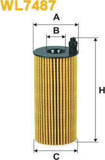 WIX Filters WL7487 - Öljynsuodatin inparts.fi