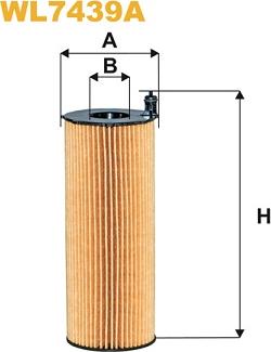 WIX Filters WL7439A - Öljynsuodatin inparts.fi