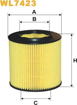 WIX Filters WL7423 - Öljynsuodatin inparts.fi