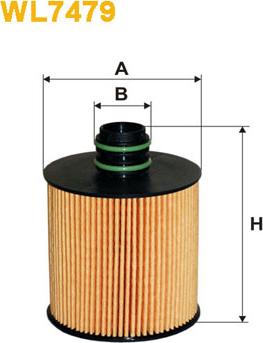 WIX Filters WL7479 - Öljynsuodatin inparts.fi